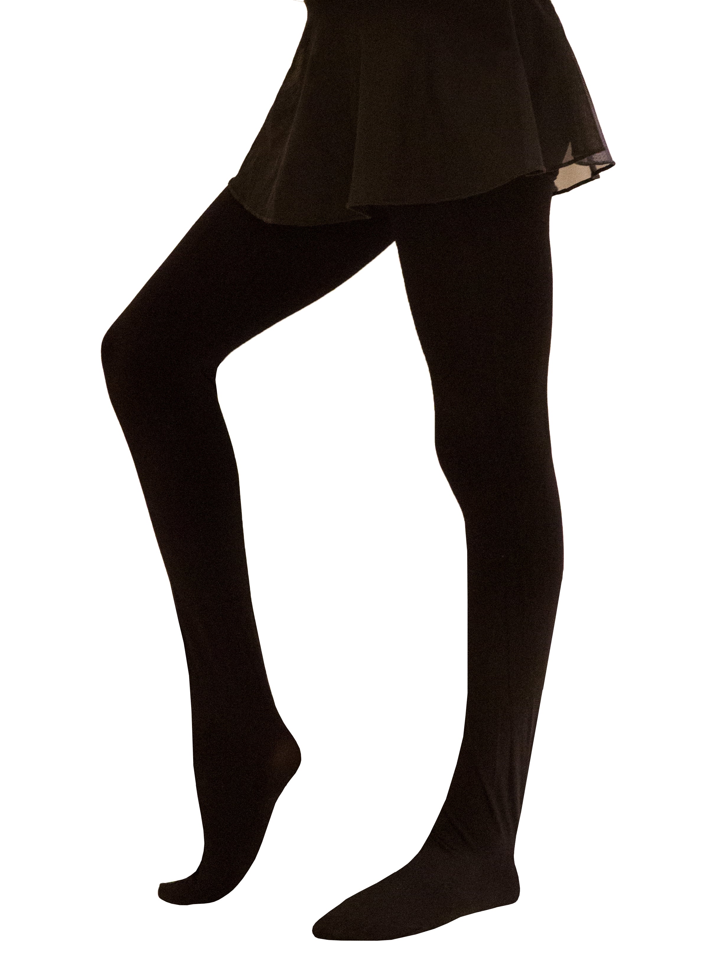 Opaque Winter Tights for Girls