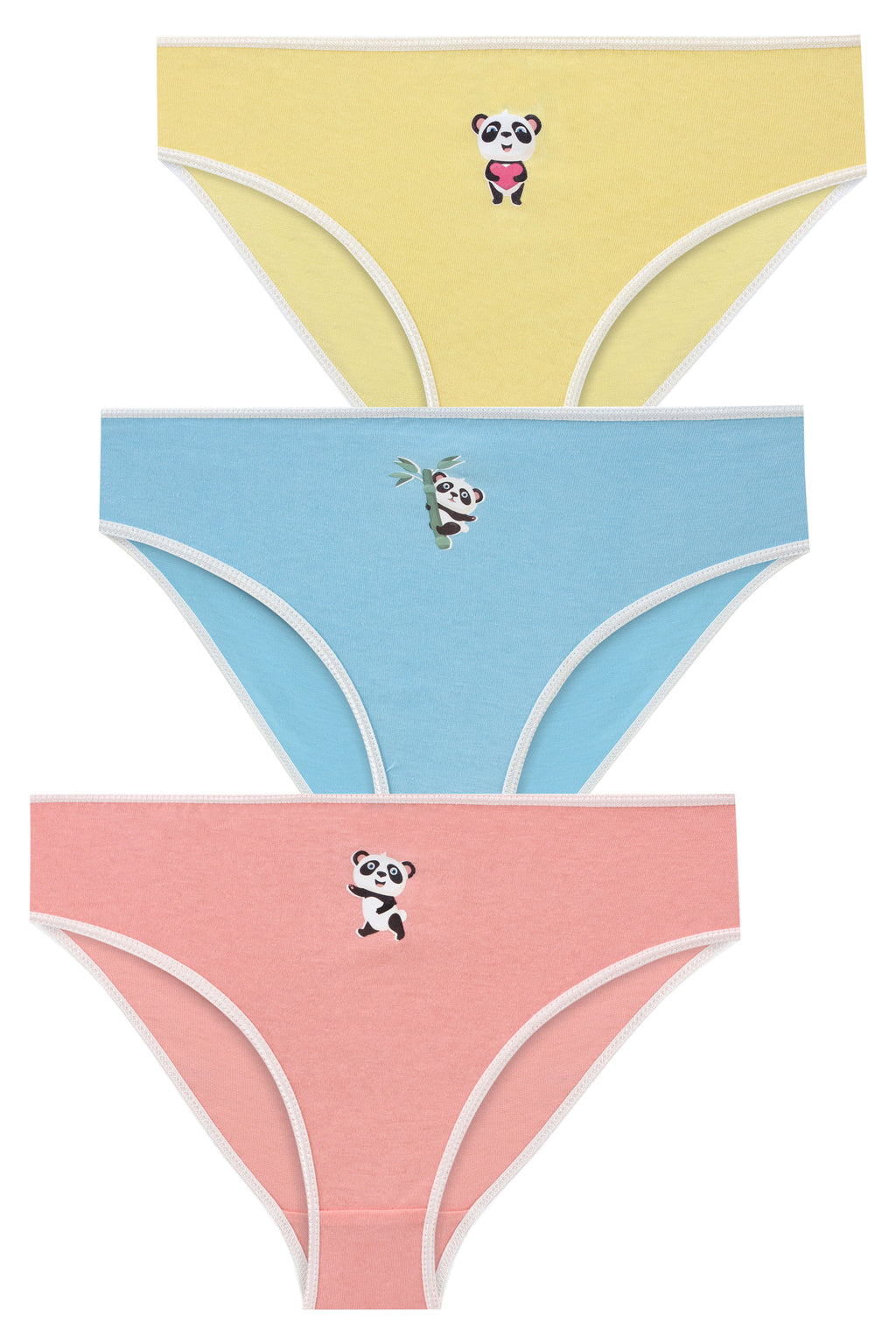 Bikini Underwear 3-Pack for Girls