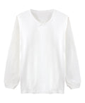 Long-Sleeve Cotton Top for Girls
