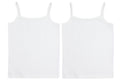 Camisole White Cotton Top for Girls