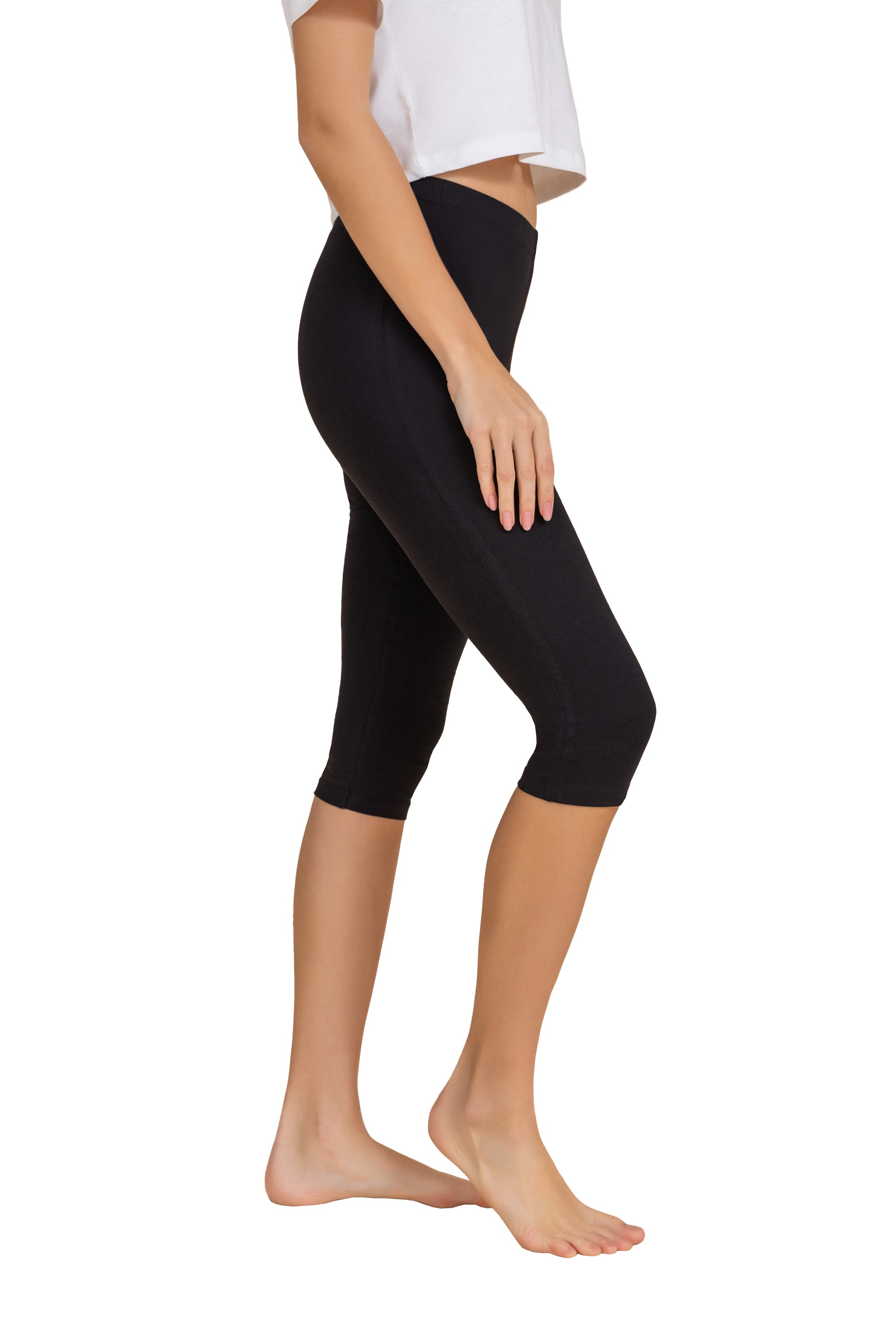 Capri Cotton Leggings for Women