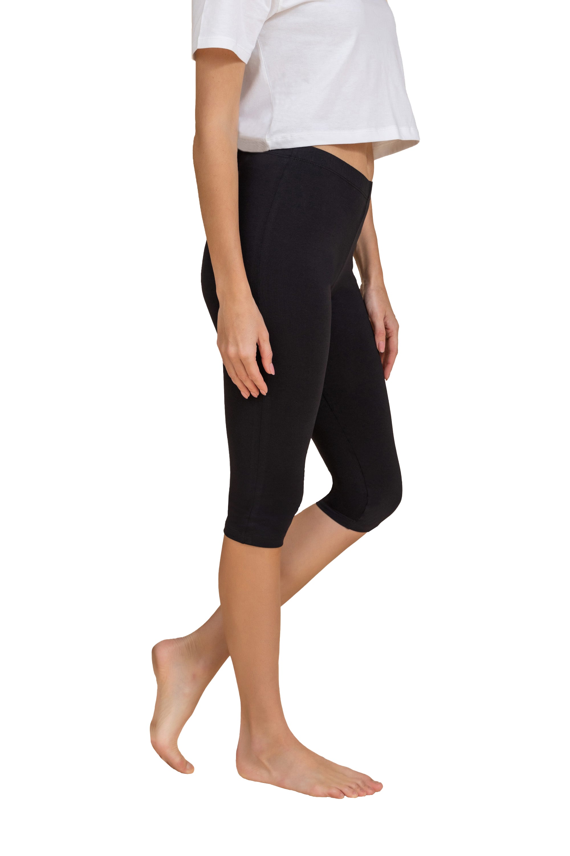 Capri Cotton Leggings for Women