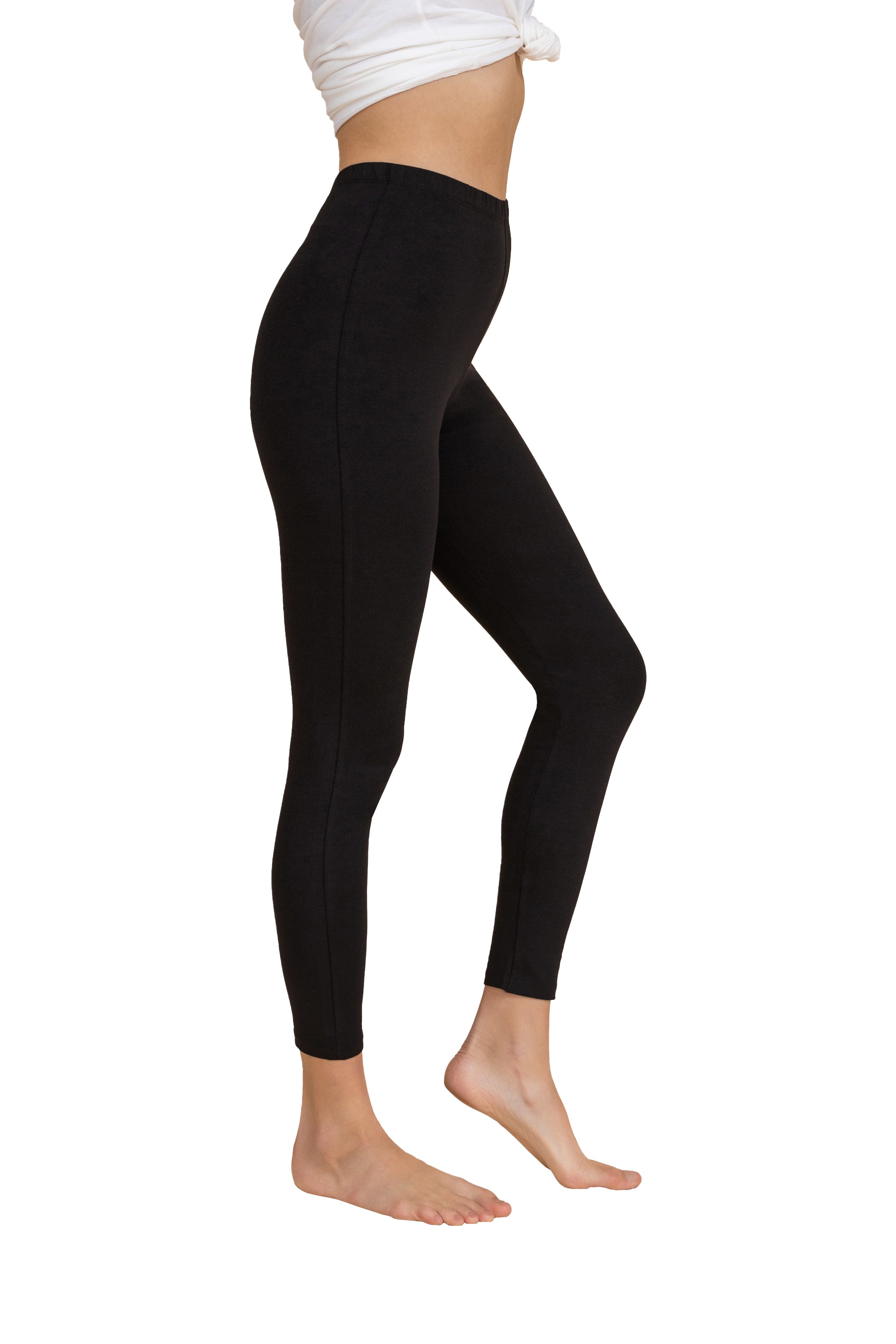 Full-Length Cotton Leggings for Women