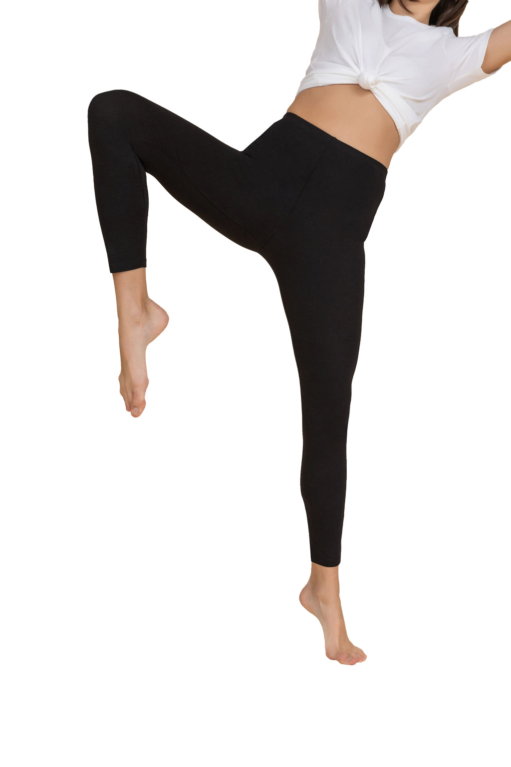 Full-Length Cotton Leggings for Women