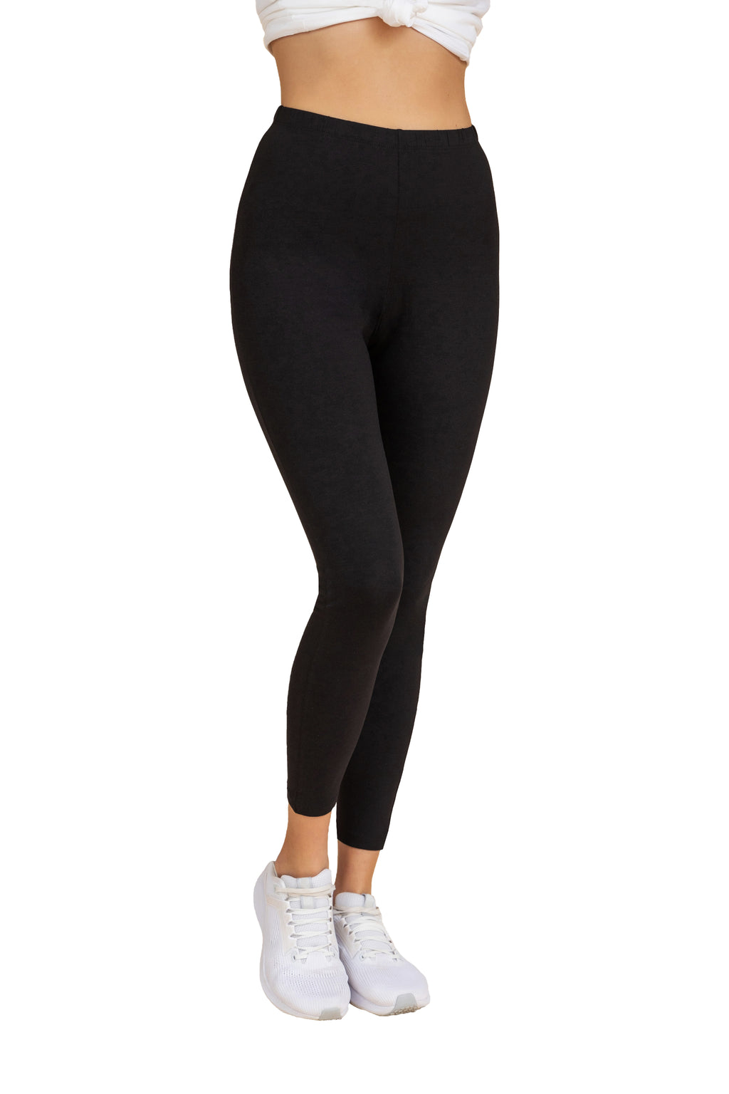 Full-Length Cotton Leggings for Women
