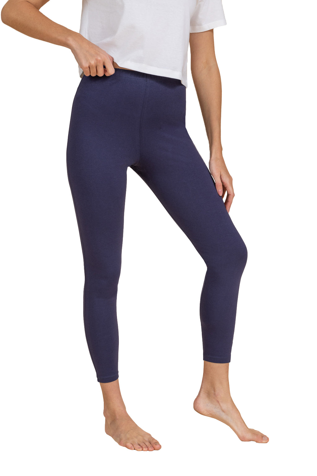 Full-Length Cotton Leggings for Women