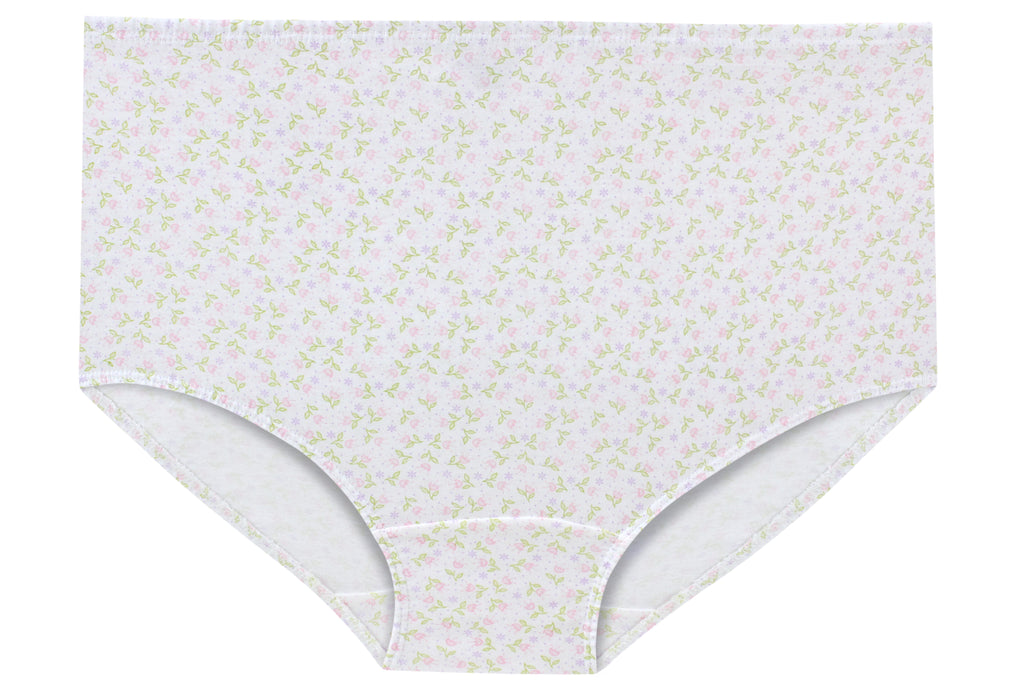 High-Waist Maxi Briefs for Women (Printed)