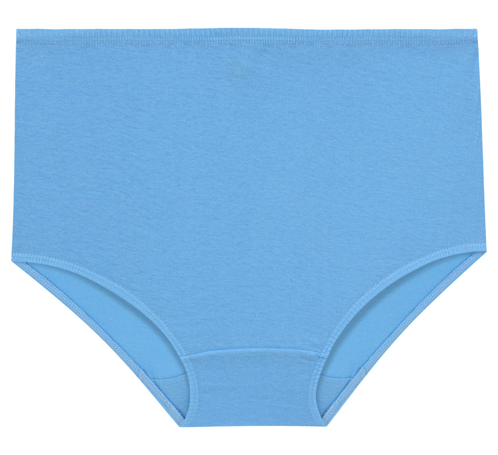 High-Waist Maxi Briefs for Women (Soft Colors)