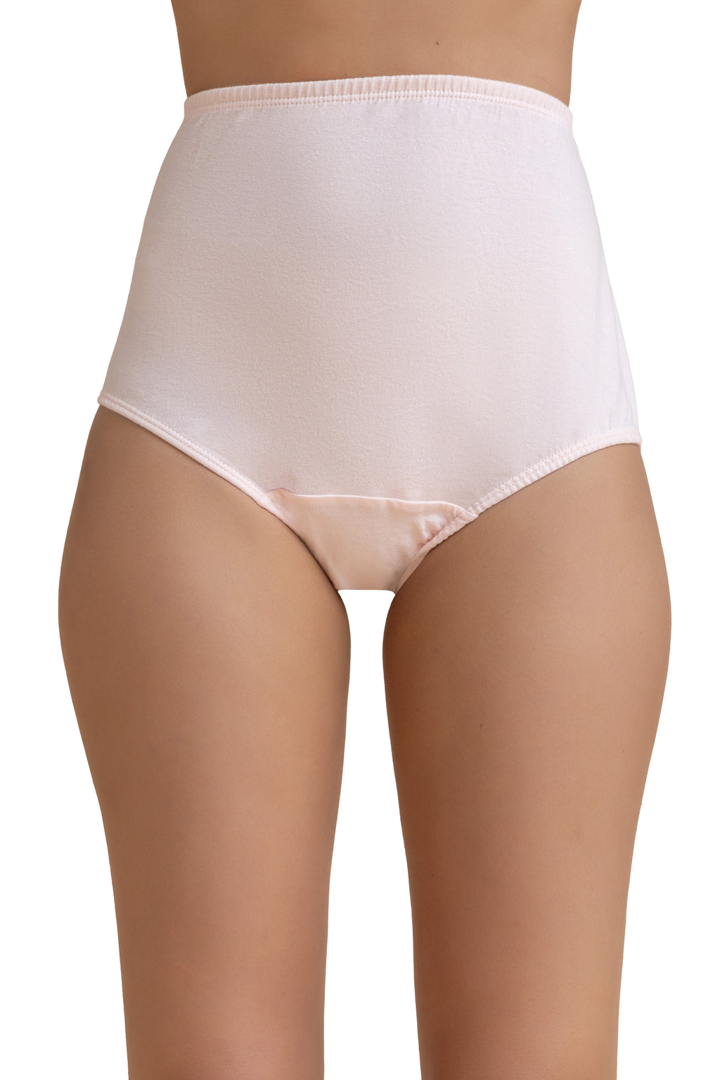High-Waist Maxi Briefs for Women (Soft Colors)