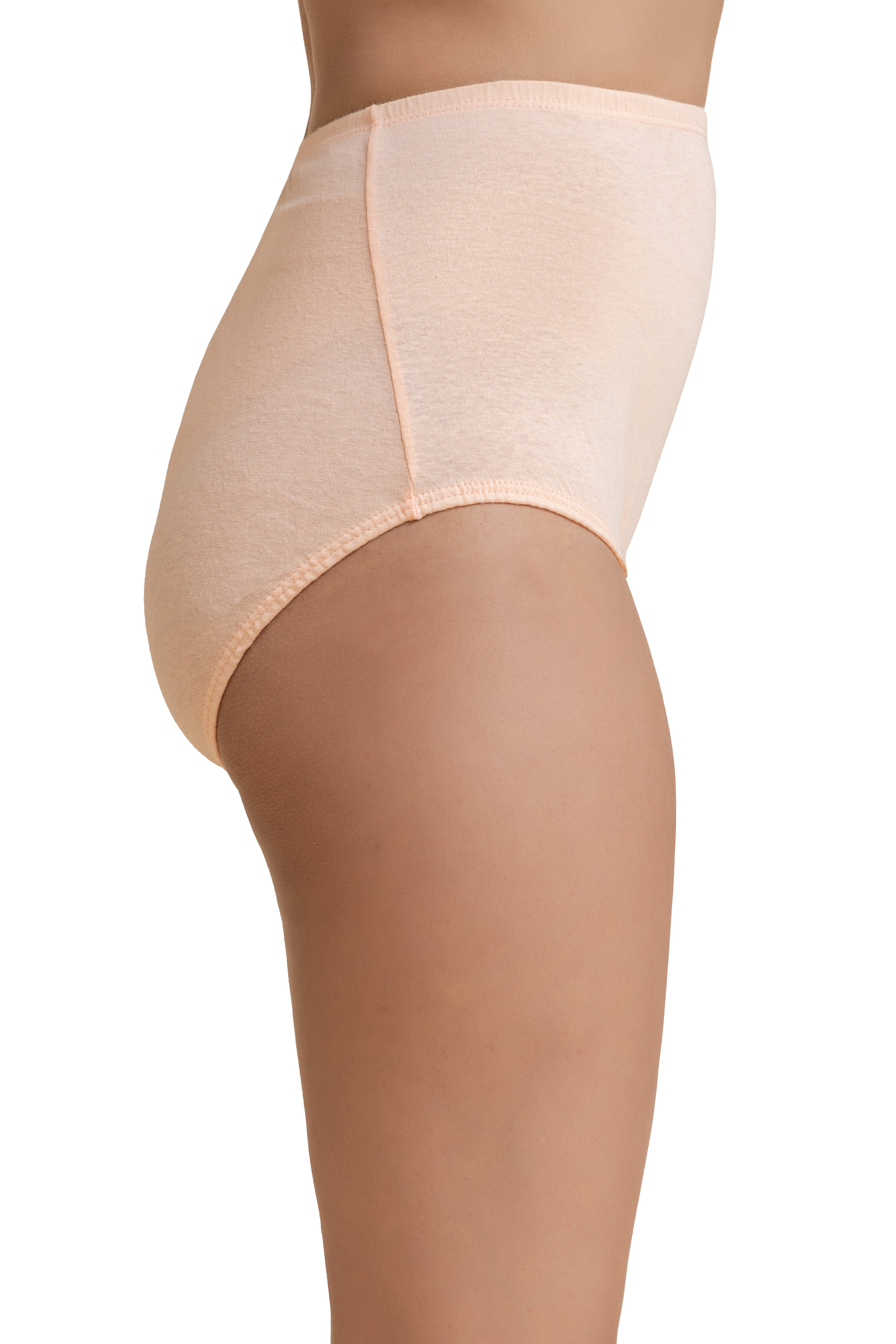High-Waist Maxi Briefs for Women (Soft Colors)
