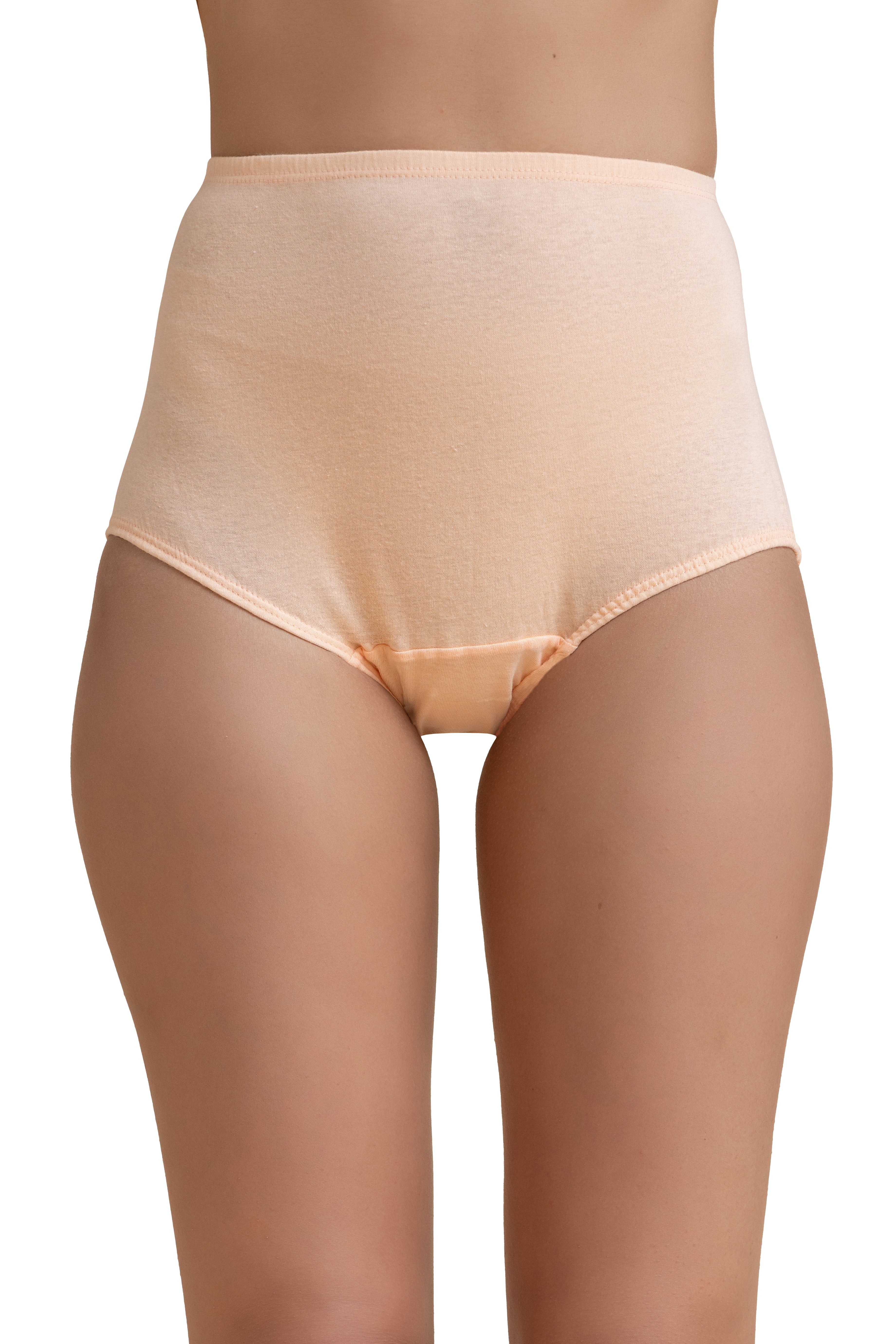 High-Waist Maxi Briefs for Women (Soft Colors)