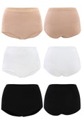 High-Waist Maxi Briefs for Women (Essential Colors)