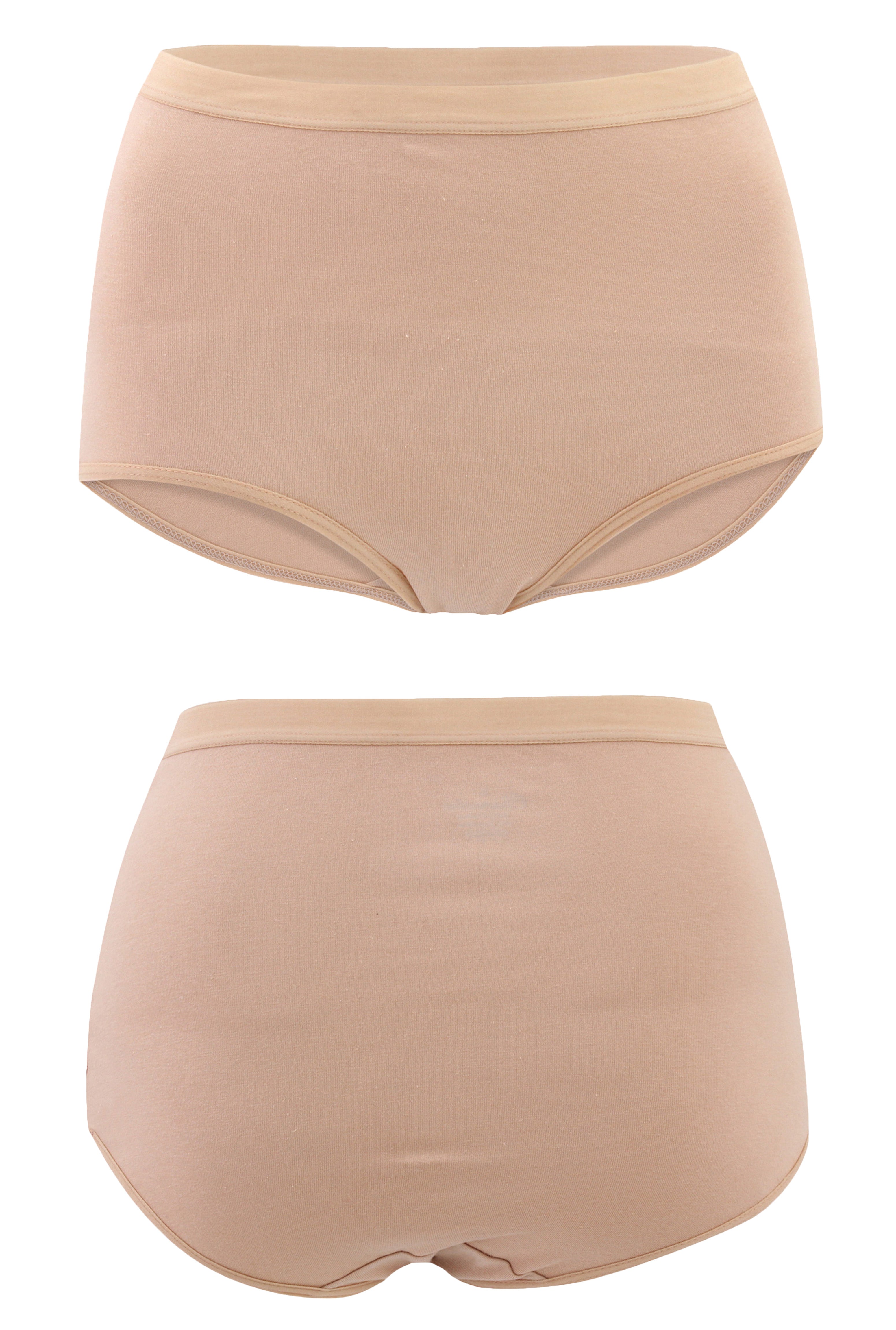 High-Waist Maxi Briefs for Women (Essential Colors)