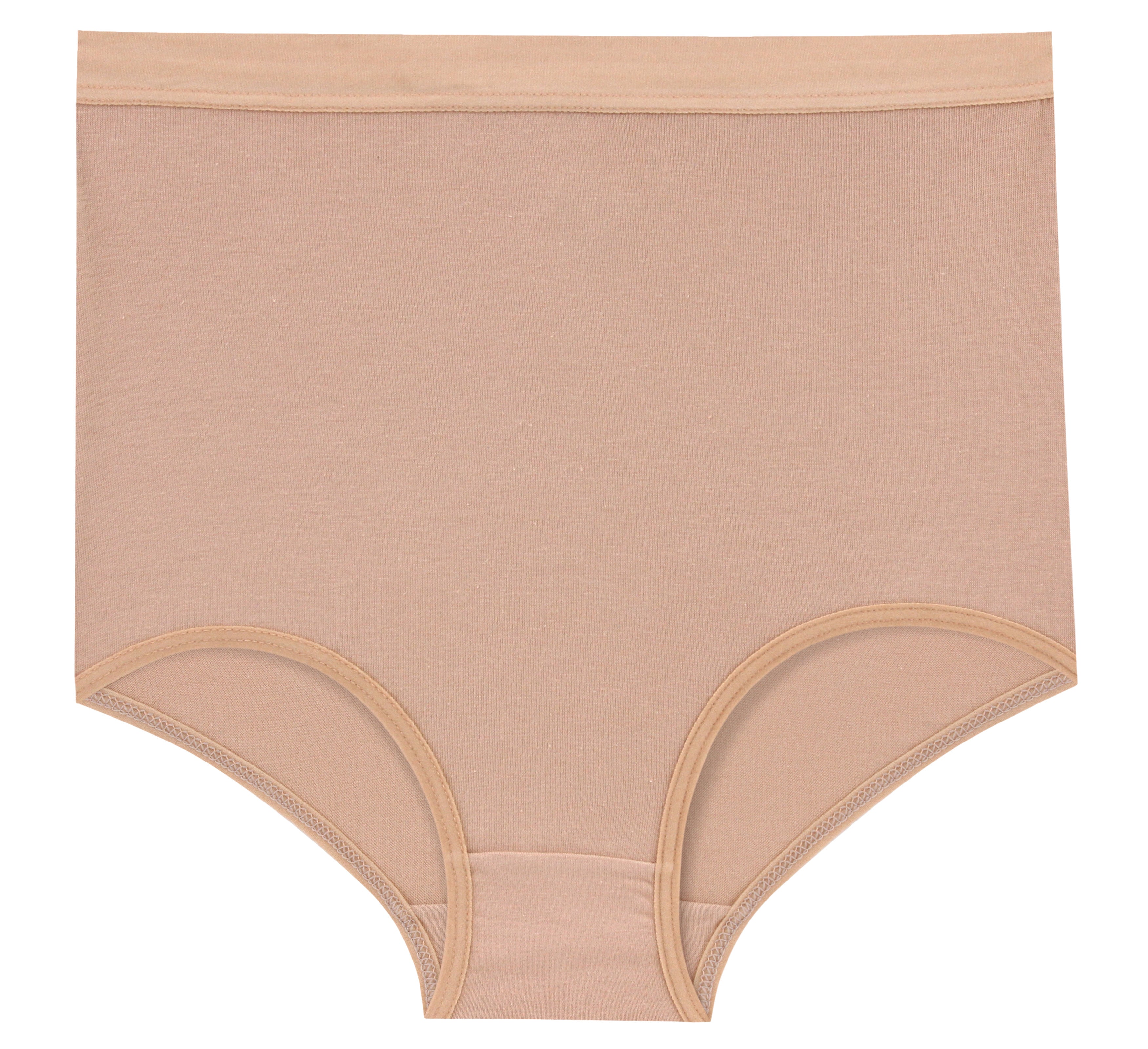 High-Waist Maxi Briefs for Women (Essential Colors)
