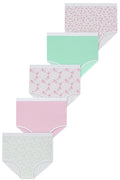 High-Waist Maxi Briefs 5PP for Women (Prints/Soft Colors)