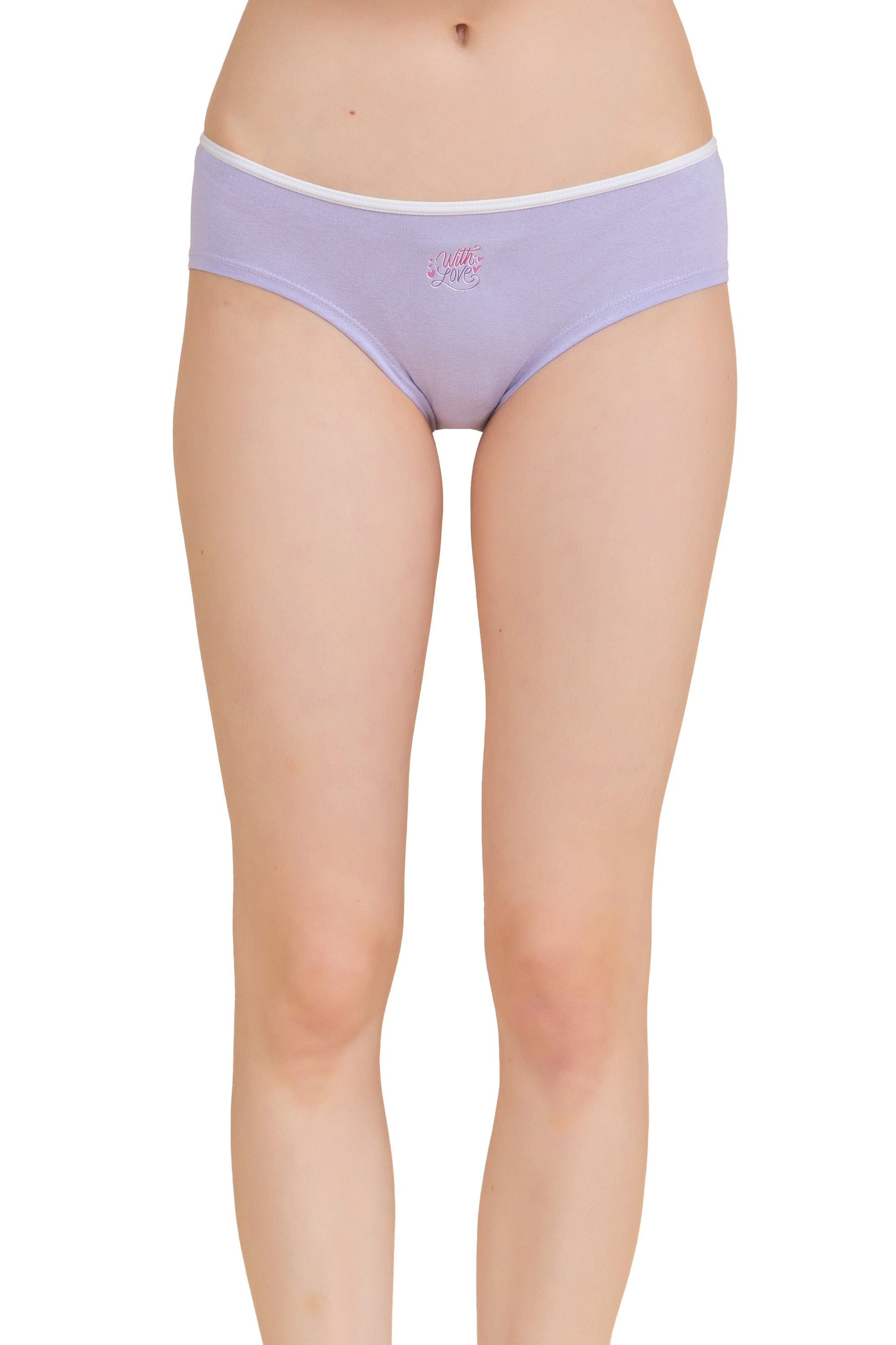 Briefs for Women – Mid-Waist Hipster – 3PP Prints/Soft Colors