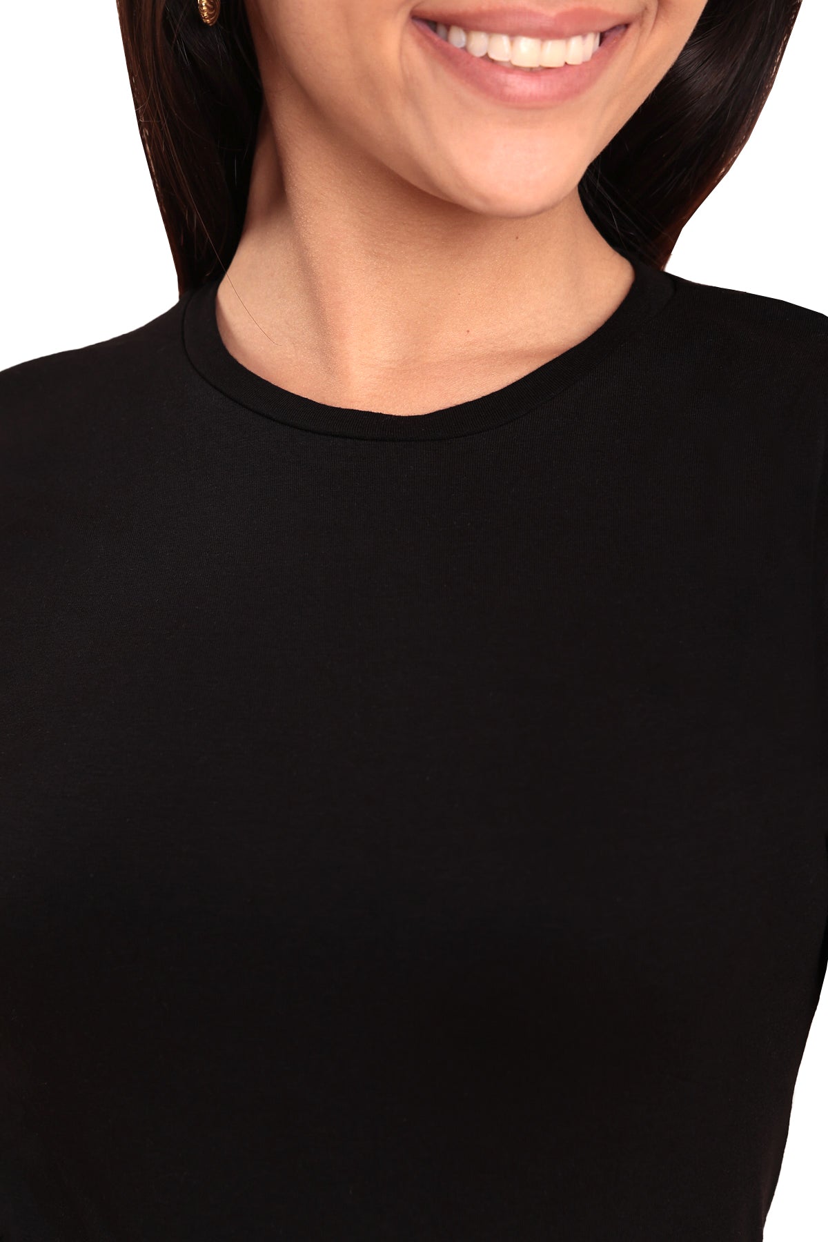 Long-Sleeve Cotton Top for Women