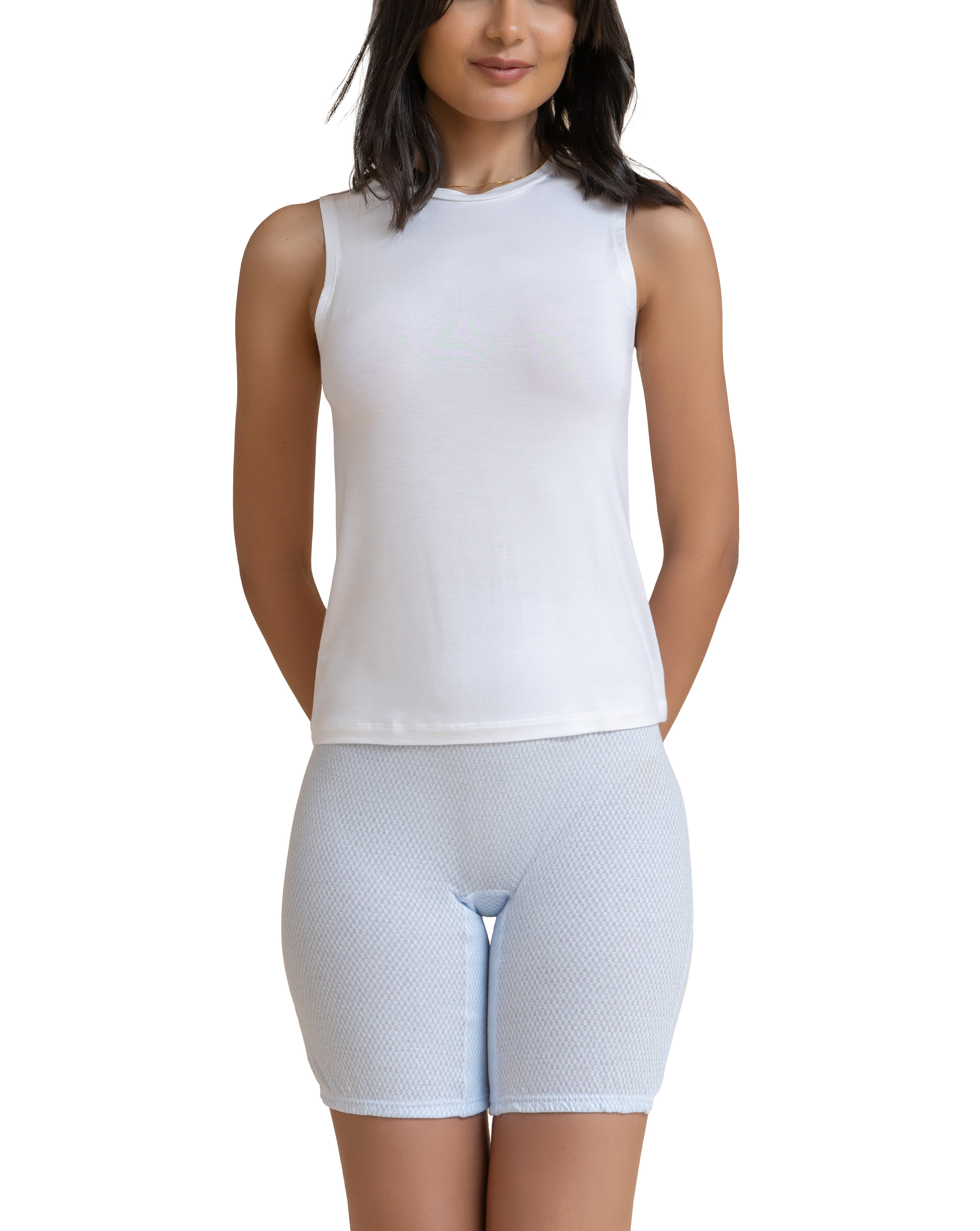 Undershorts – Honeycomb-Knit – for Women (Soft Colors)